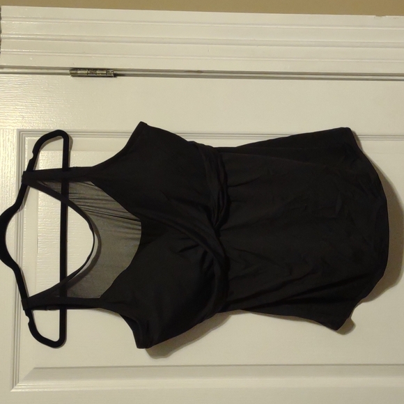 Coco Reef Other - Coco Reef Black Mesh Tankini Size 20, 42DD NWOT